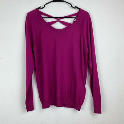 NWT Sandro Silk Blend Sweater W/ Criss Cross Sz 3