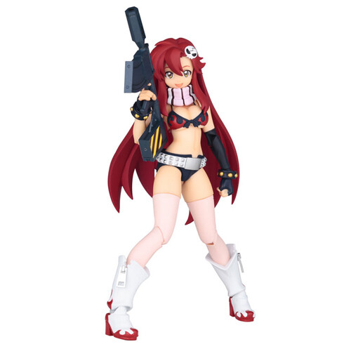 GURREN LAGANN - Legacy of Revoltech N.053 Yoko Movie Ver. Action Figure Kaiyodo - Foto 1 di 8