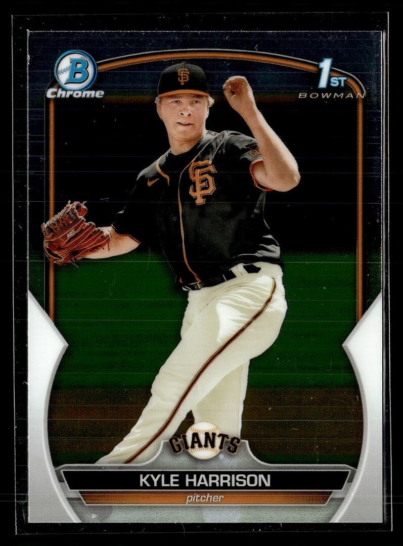 2023 BOWMAN CHROME BCP-93 KYLE HARRISON GIANTS
