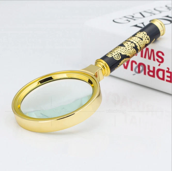 10X Magnification Handheld  Reading Magnifier Magnifying Glass Low Vision Aid  - Image 3 of 4