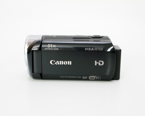 Canon VIXIA HF R30 Full HD Camcorder (Black) - Picture 3 of 10