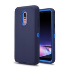 Heavy duty case For LG Stylo 4 with Free Tempered glass