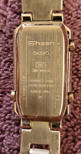 Casio Sheen SHN-1003D DIGITAL WATER RESIST WATCH WORK. - Picture 2 of 13