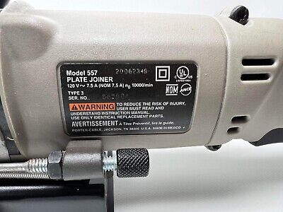 PORTER-CABLE 557 Biscuit/Plate Joiner 39404005571| eBay PORTER-CABLE 557 Biscuit/Plate Joiner 39404005571| eBay