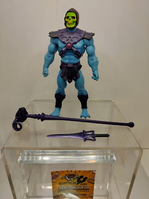 Mattel MOTU Classics Super 7 Robot Chicken Mo-Larr vs. (Skeletor) Only AS-IS 