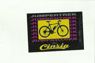 ADESIVO VINTAGE STICKER JUMPERTREK CICLI CINZIA | eBay