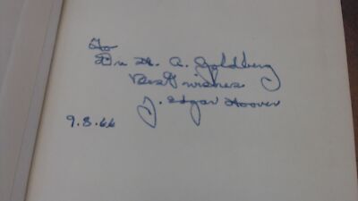 			A Study Of Communism. School Edition (Signed), J. Edgar Hoover, H		