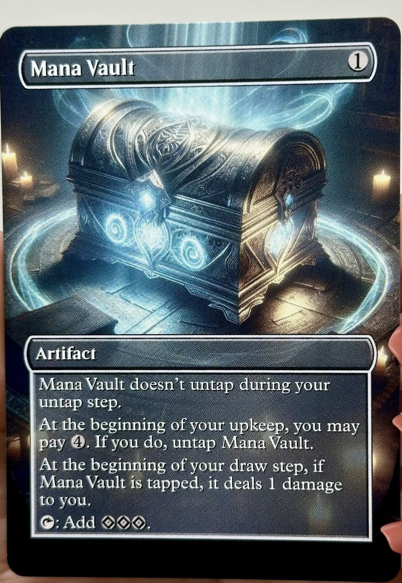 マジック：ザ・ギャザリング Mana Vault signed Mana Vault Revised Signed Mark Tedin Near Mint Magic MTG