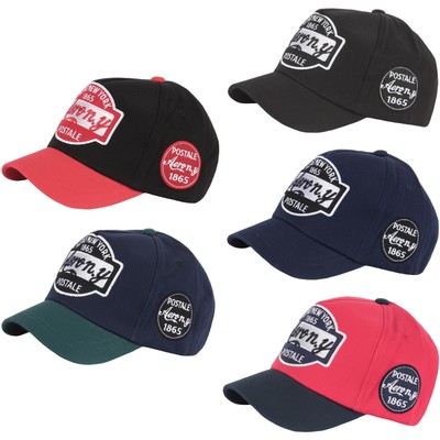 short bill ball cap