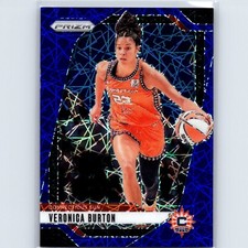 2024 Panini WNBA Prizm Veronica Burton #35 Blue Velocity Connecticut Sun