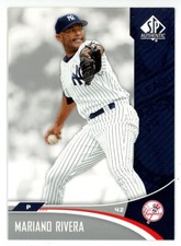 2006 UPPER DECK SP AUTHENTIC #63 MARIANO RIVERA YANKEES BASE NM FRONT BACK PICS