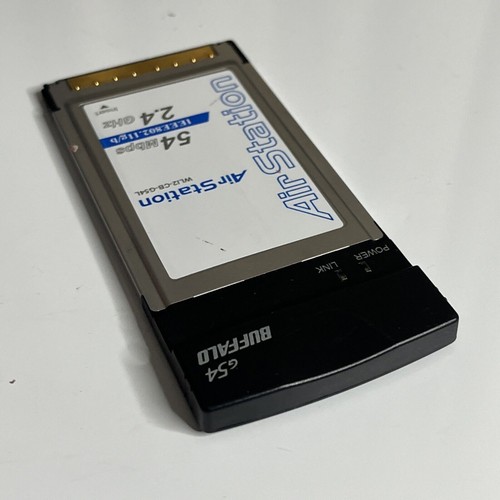 Buffalo Air Station Wireless WiFi LAN Card PCMCIA 54 Mps WLI2-CB-G54L - 第 3/4 張圖片