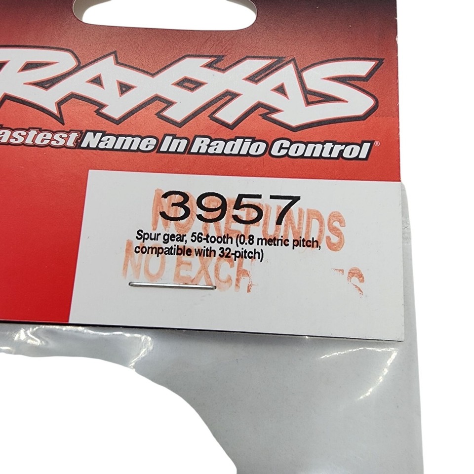 Traxxas 3957 Spur Gear 56Tooth 0.8 Metric Pitch For RC Cars eBay