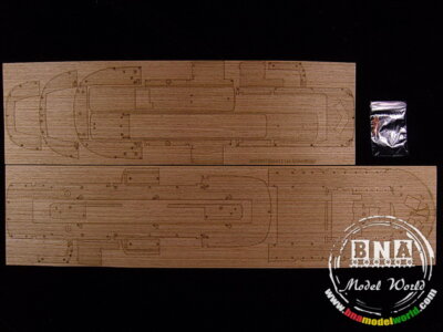 Artwox 1/271 Robert E. Lee Steamboat Wooden Deck for Revell kit #85-0328