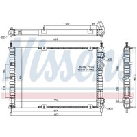 KüHler WasserküHler Passend FüR Fiat Multipla Bravo I 186 1.9 JTD 182 185 185