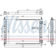 Radiateur Fiat MULTIPLA