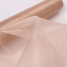 Nude CHIFFON FABRIC 12" x 10 yards Bolt Crafts Sewing Put-up Wedding Party SALE