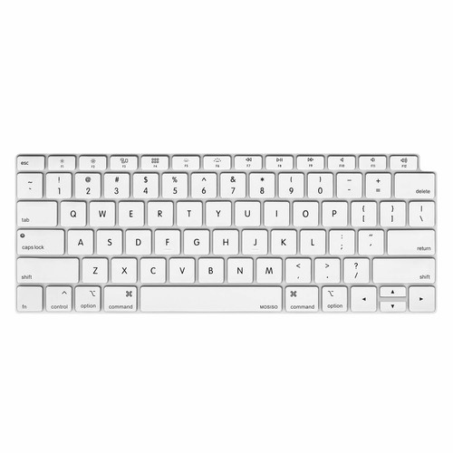 Protezione tastiera in silicone impermeabile per Macbook Air 13 2018 versione A1932 - Foto 51 di 53
