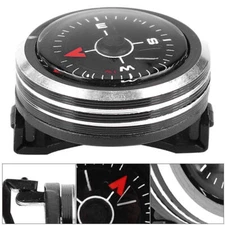 Mini Watch Strap Button Compass for Paracord Bracelet Survival Outdoor Hiking