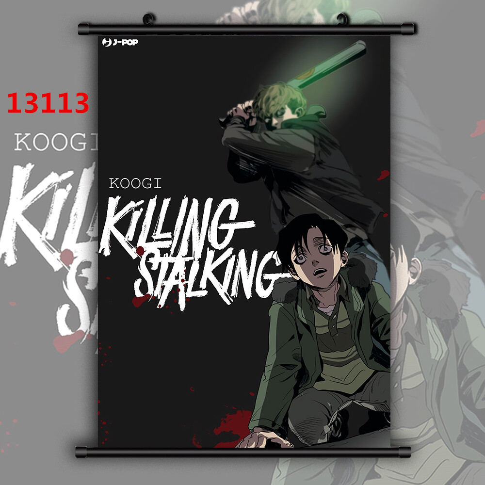 Killing Stalking Oh Sangwoo Yoon Bum Anime HD Wall Poster Scroll
