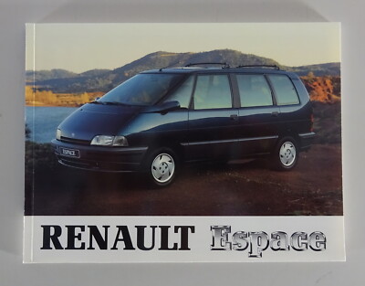 Operating Instructions / Manual Renault Espace II Type J63 Year 1992