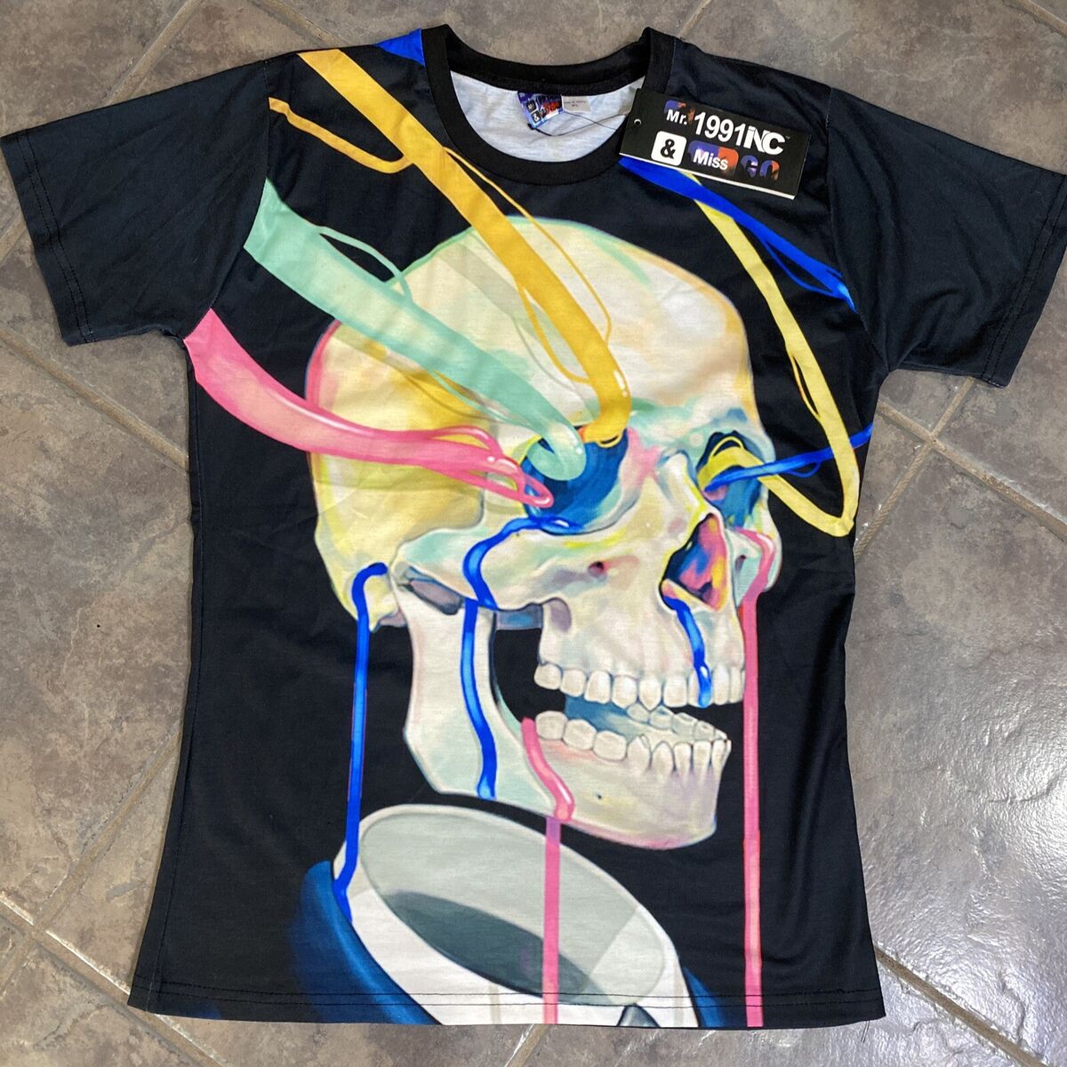 Mr. 1991INC & MISS GO SHIRT BRAND NEW WITH TAGS Skeleton Mr. 1991INC & MISS GO SHIRT BRAND NEW WITH TAGS Skeleton