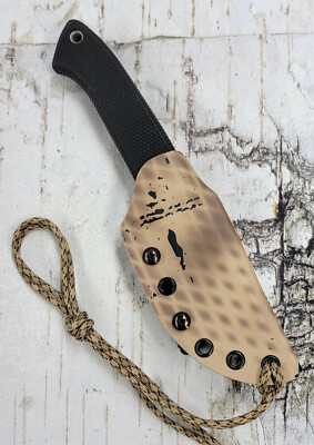 HAND MADE KYDEX SHEATH for C S PENDLETON HUNTER 36LPSS, T-CLIP, CSKYD708