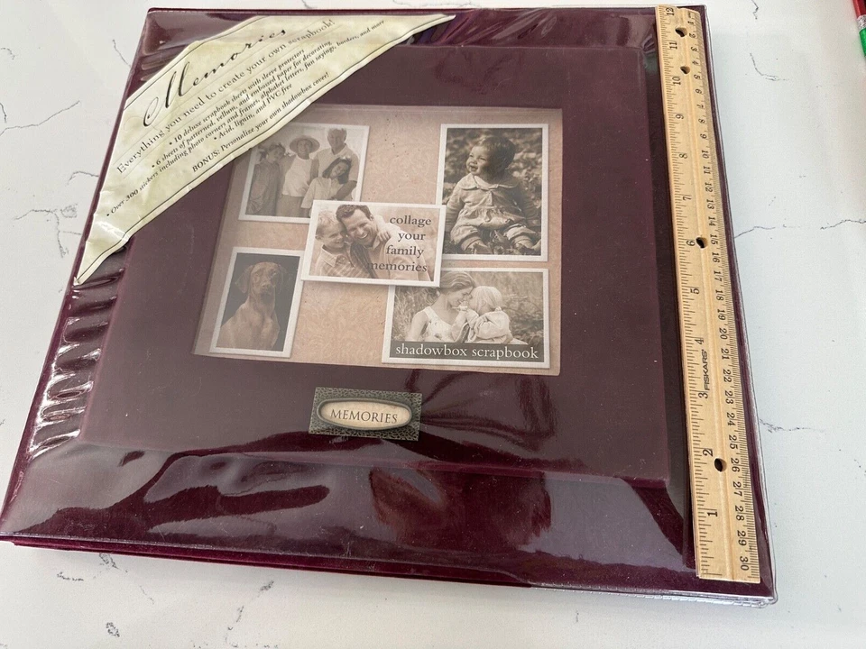 Álbum de recortes New Seasons Memories 10 hojas/mangas 6 papeles estampados 300+ pegatinas Foto 4 de 4