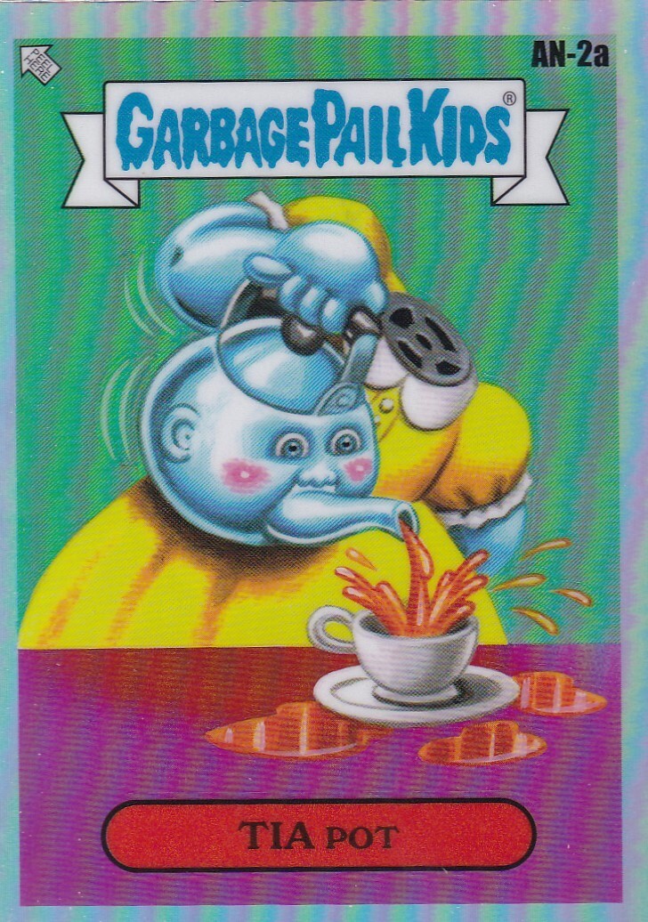 TIA POT TOPPS CHROME GARBAGE PAIL KIDS GPK OS7 REFRACTOR #AN-2A 2024 24
