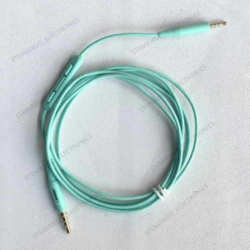 Audio AUX Cable 2.5-3.5mm MINT GREEN for Bose SoundTrue Overear Headphones iOS