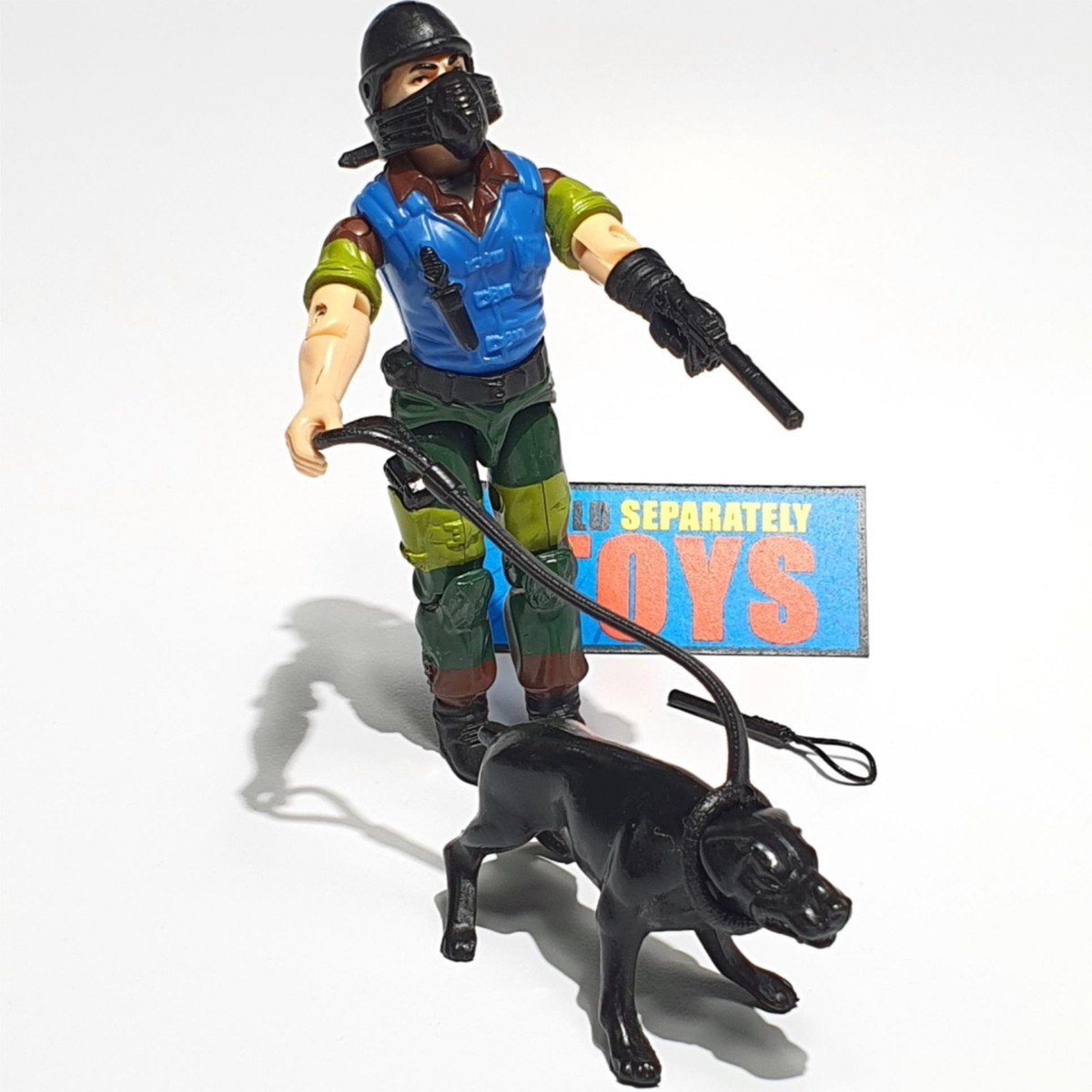 Vtg GI Joe MUTT JUNKYARD v2 original 1989 Slaughter Marauders