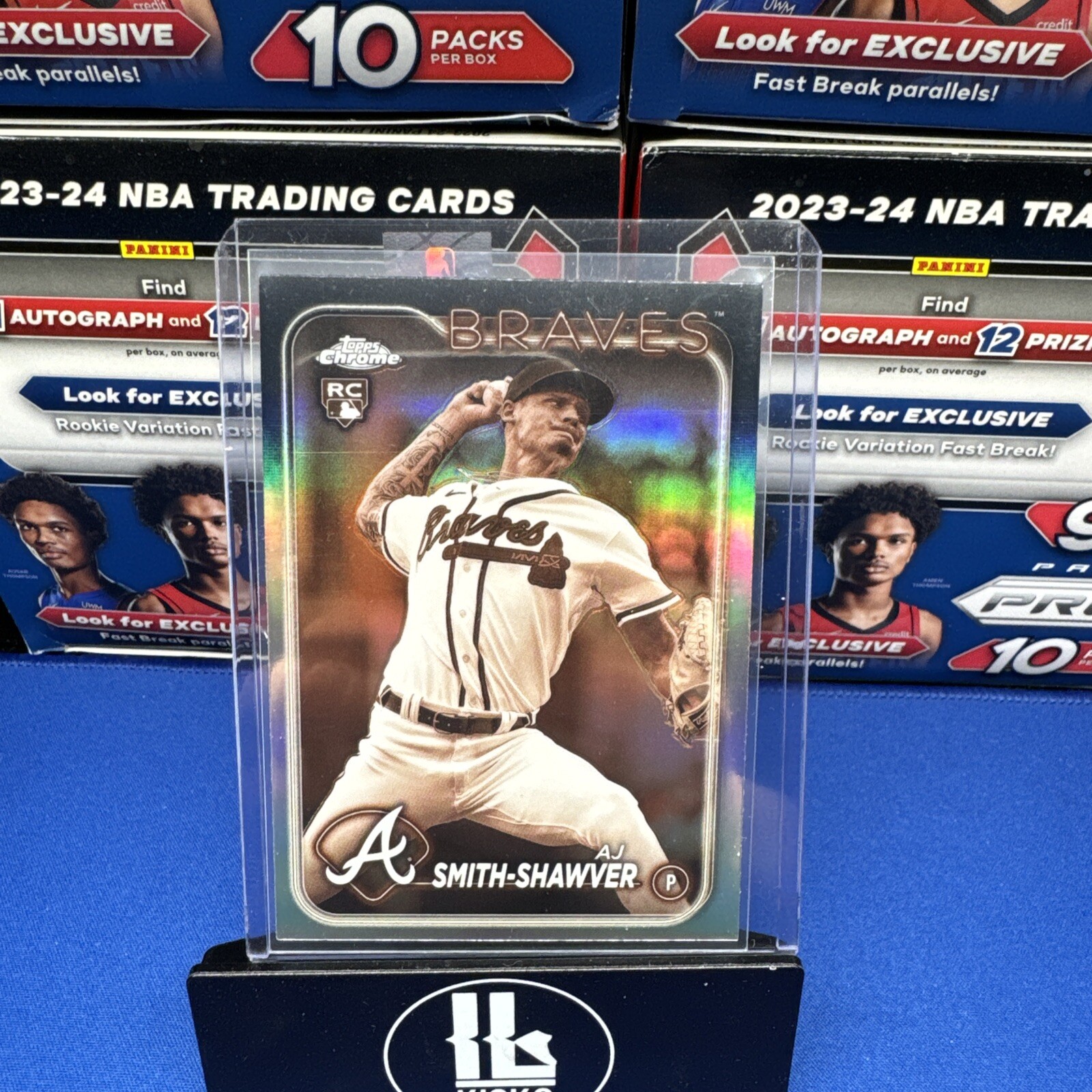 2024 Topps Chrome - Sepia Refractor #19 AJ Smith-Shawver (RC)