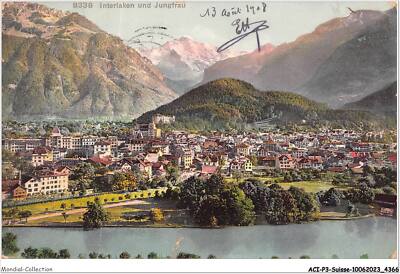 ACIP3-SUISSE-0219 - Interlaken Und Jungfrau Postkarte