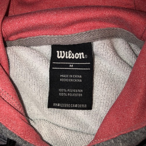 Wilson A2000 Baseball Hoodie Sweatshirt Men’s Medium Gray - Picture 3 of 8