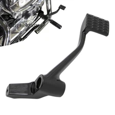 Black Forward Controls Rear Foot Brake Lever Pad For Harley Sportster XL883 1200