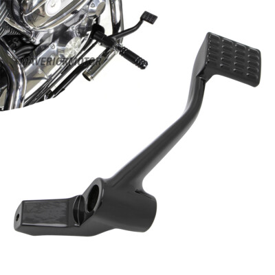 Black Forward Controls Rear Foot Brake Lever Pad For Harley Sportster XL883 1200