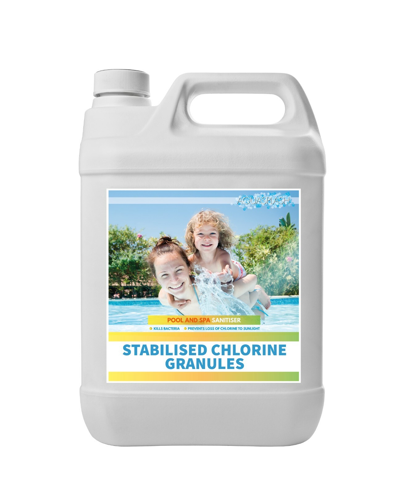 AquaSplash 5kg Stabilised Chlorine Granules | Pool & Spa Chemical Products