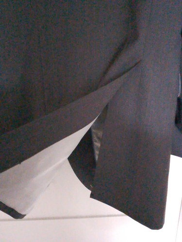 Marks and Spencer Mens Collezione Cerruti Blazer Jacket 100% Wool 38L Grey NEW - Picture 4 of 13
