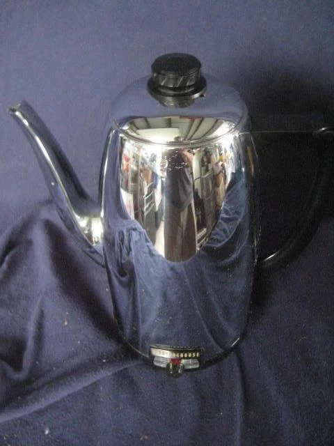 VINTAGE WESTINGHOUSE AUTOMATIC ELECTRIC PERCOLATOR 10 CUP COFFEE