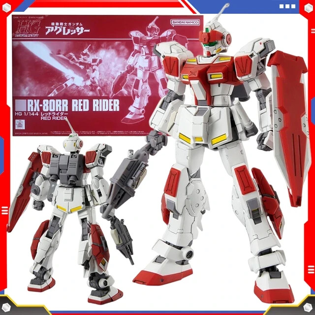 USA Premium Bandai PB Gundam Aggressor HG 1/144 RX-80RR RED RIDER