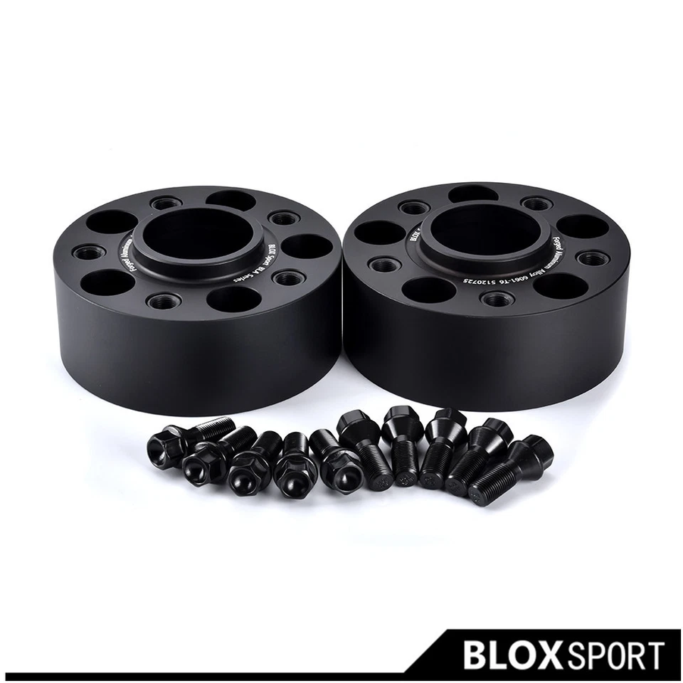 4pc | 2x60mm+2x80mm For BMW 750Li 2001-2008 PCD5X120 Wheel Spacer CB72.5 M14x1.5 - Image 3 of 4