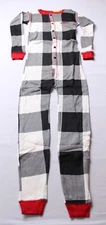 Lazy One Unisex Kids Tailgate Flapjack Bodysuit AC2 Black/White Size 8 NWT