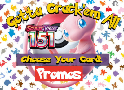 Pokemon Scarlet & Violet 151: Choose Your PROMO Card! - All Cards Available  - NM | eBay