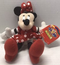 Minnie Mouse Vinyl Plush Toy by Mattel Disney Arcotoys W/ Tag