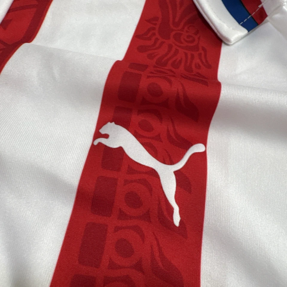 Camiseta de fútbol juvenil Puma Club Depoortivo Guadalajara talla M 11-12Y Chivas Liga MX Foto 4 de 4