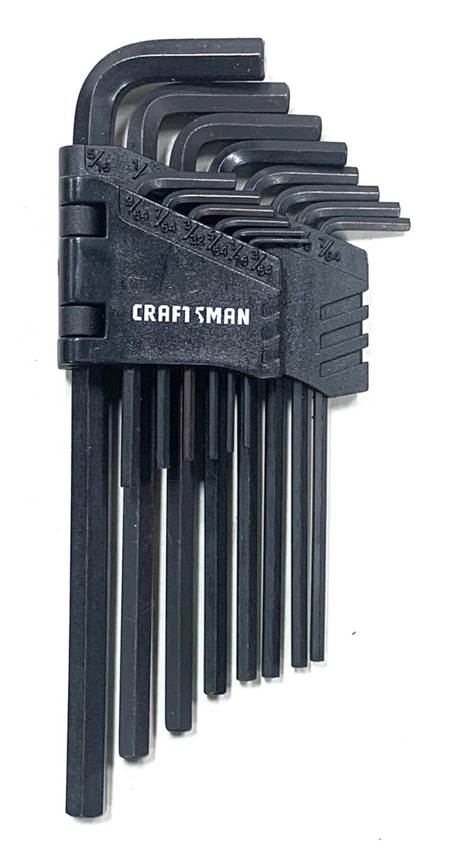 Craftsman Allen Wrench Set CRAFTSMAN HAND TOOLS 20pc Inch Sets Allen