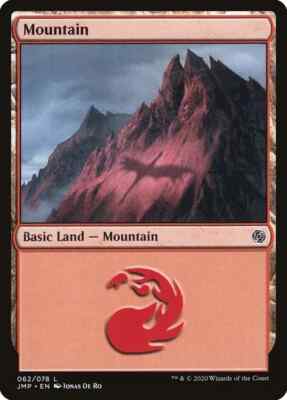 1x NM Mountain (#62) - Jumpstart MTG pack fresh