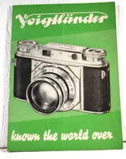Voightlander Vito, Bessa, etc cameras & accessories Sales Brochure