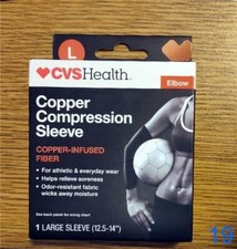 Elbow Copper Compression Sleeve - CVS - New, Still in Box