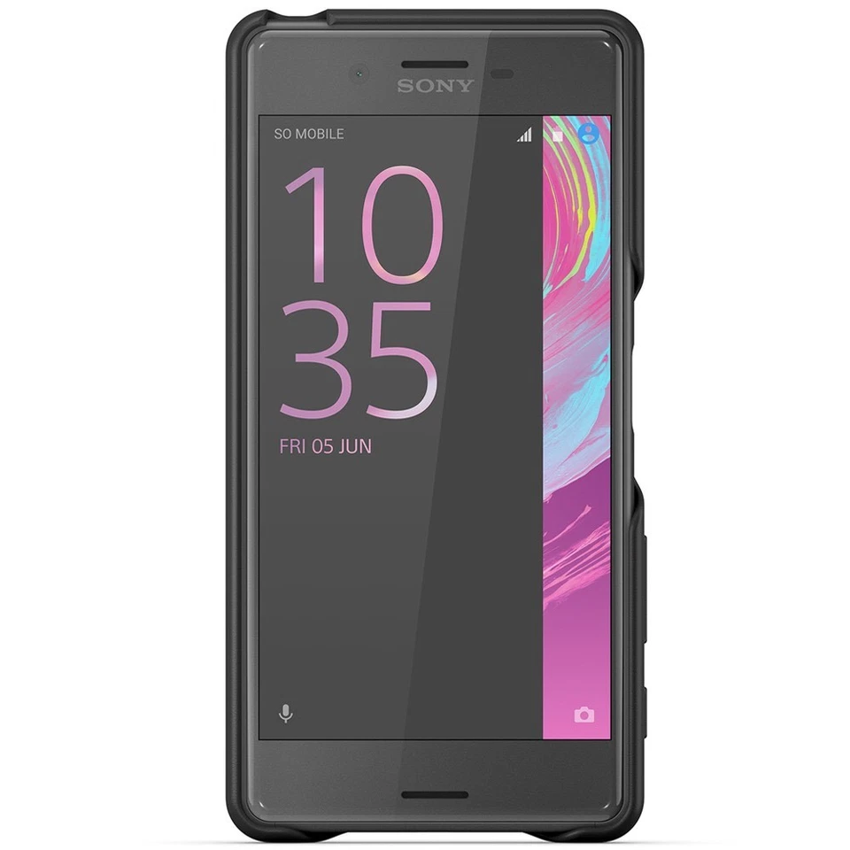 Funda protectora trasera oficial Sony SBC22 negra - Xperia™ X Foto 3 de 4